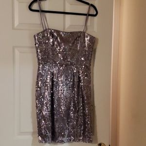 Relist: Purple Sparkly Mini Dress